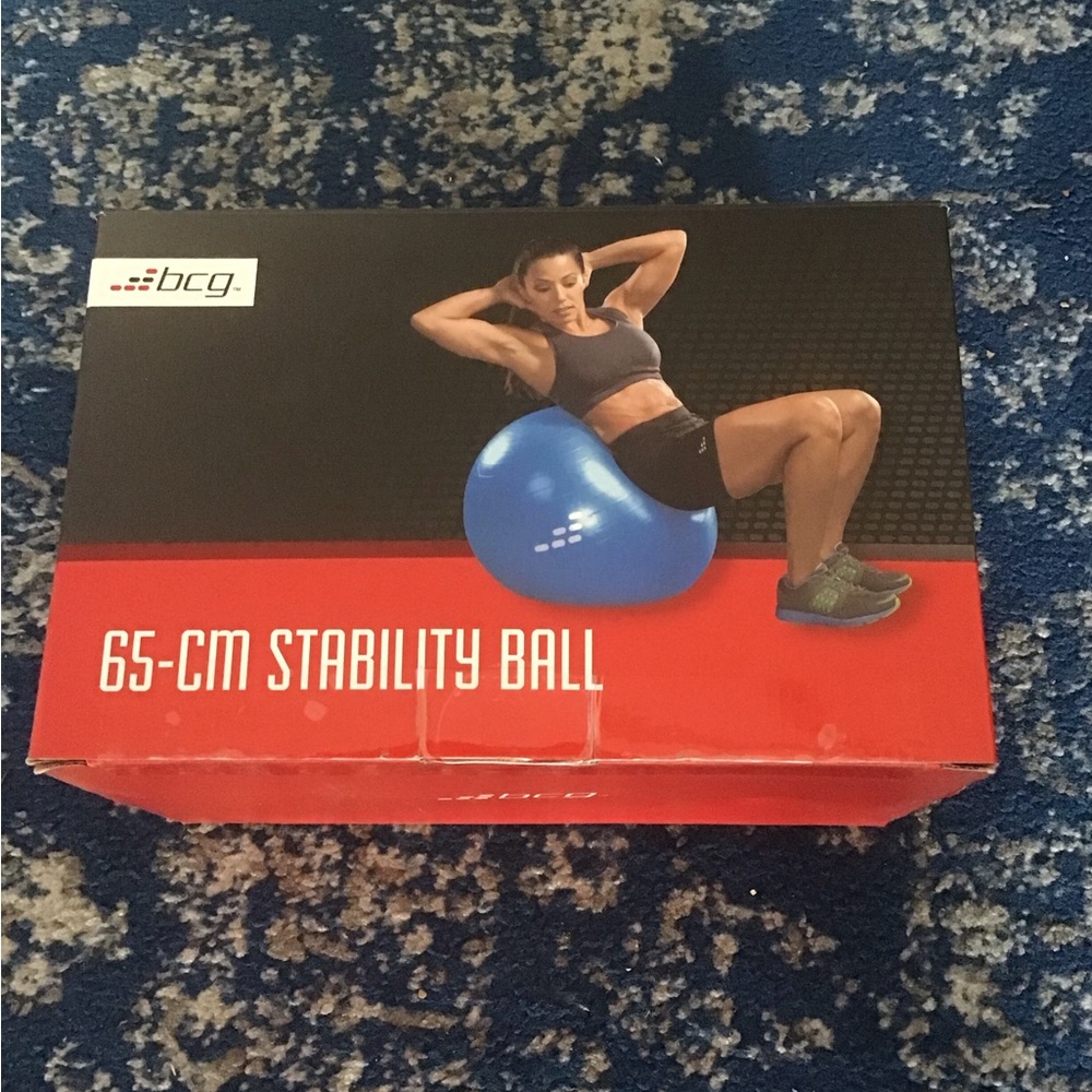BCG Blue 65-CM Stability Ball